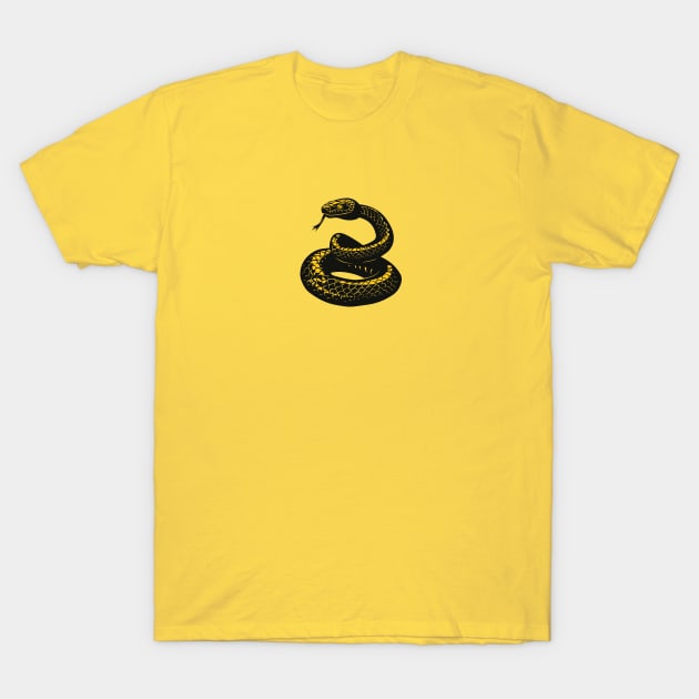 Don't Tread On Me - Snake T-Shirt by EverGreene